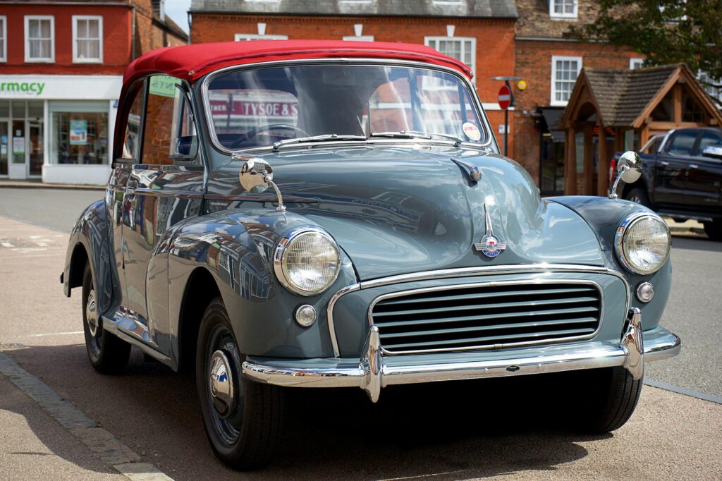 classic british television set